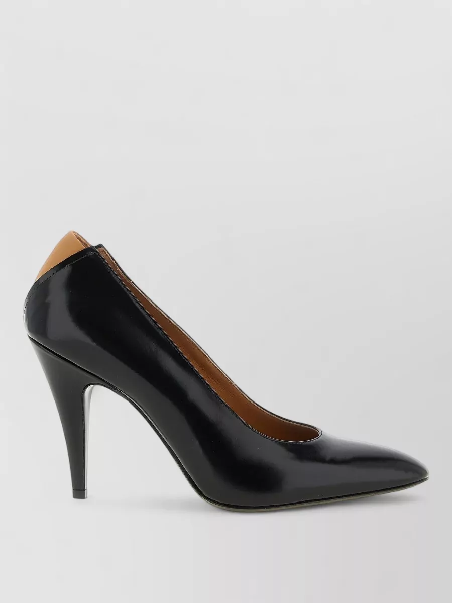 Jil Sander Leather Alma Pumps