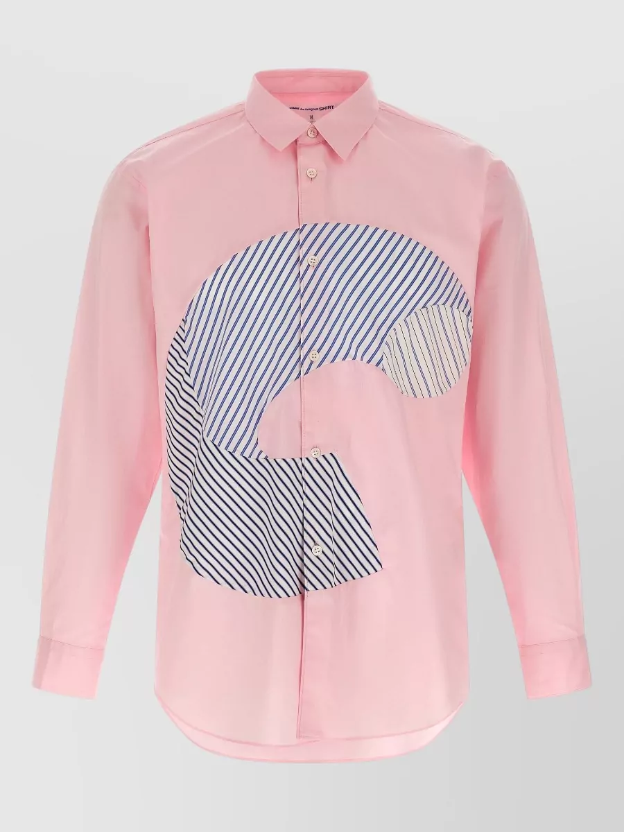Comme des Garçons Cotton asymmetric shirt