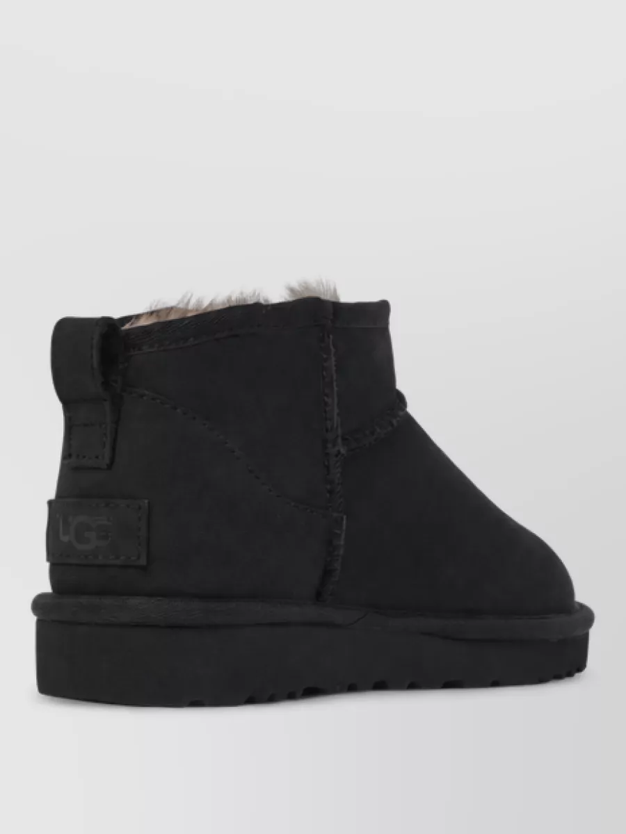 Ugg Leather Ankle Boots