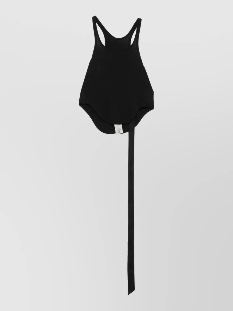 Rick Owens Cropped sleeveless racerback tank top