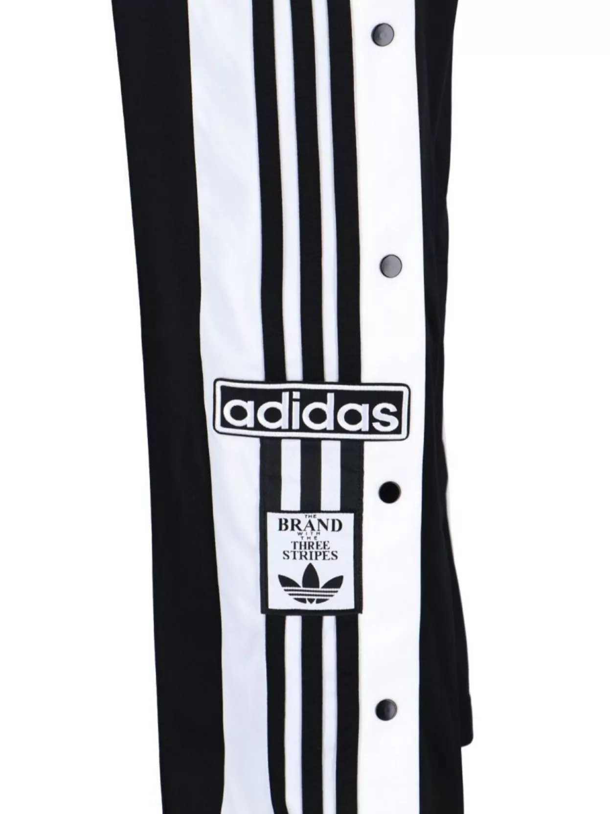Adidas Straight Trousers With Elastic Waistband And Side Stripes