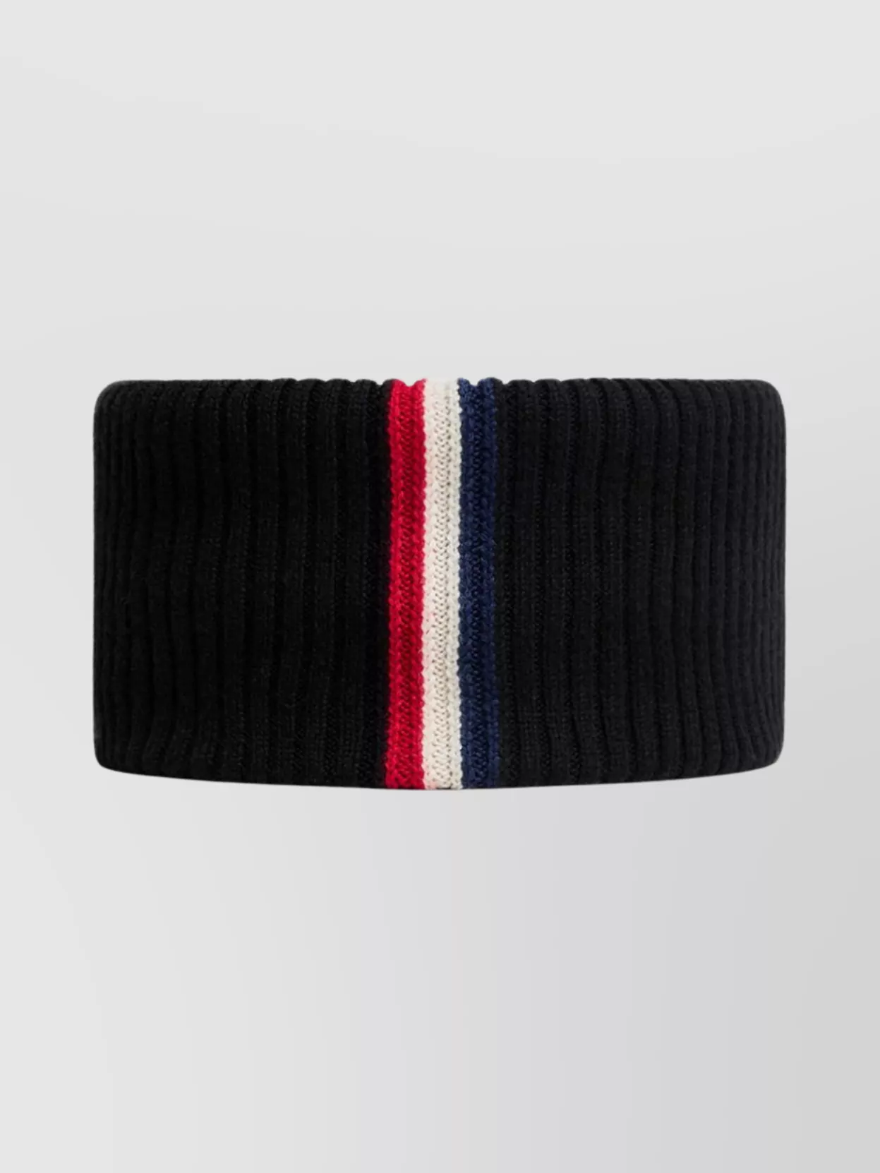 Moncler Fine Wool Neck Scarf Stripes
