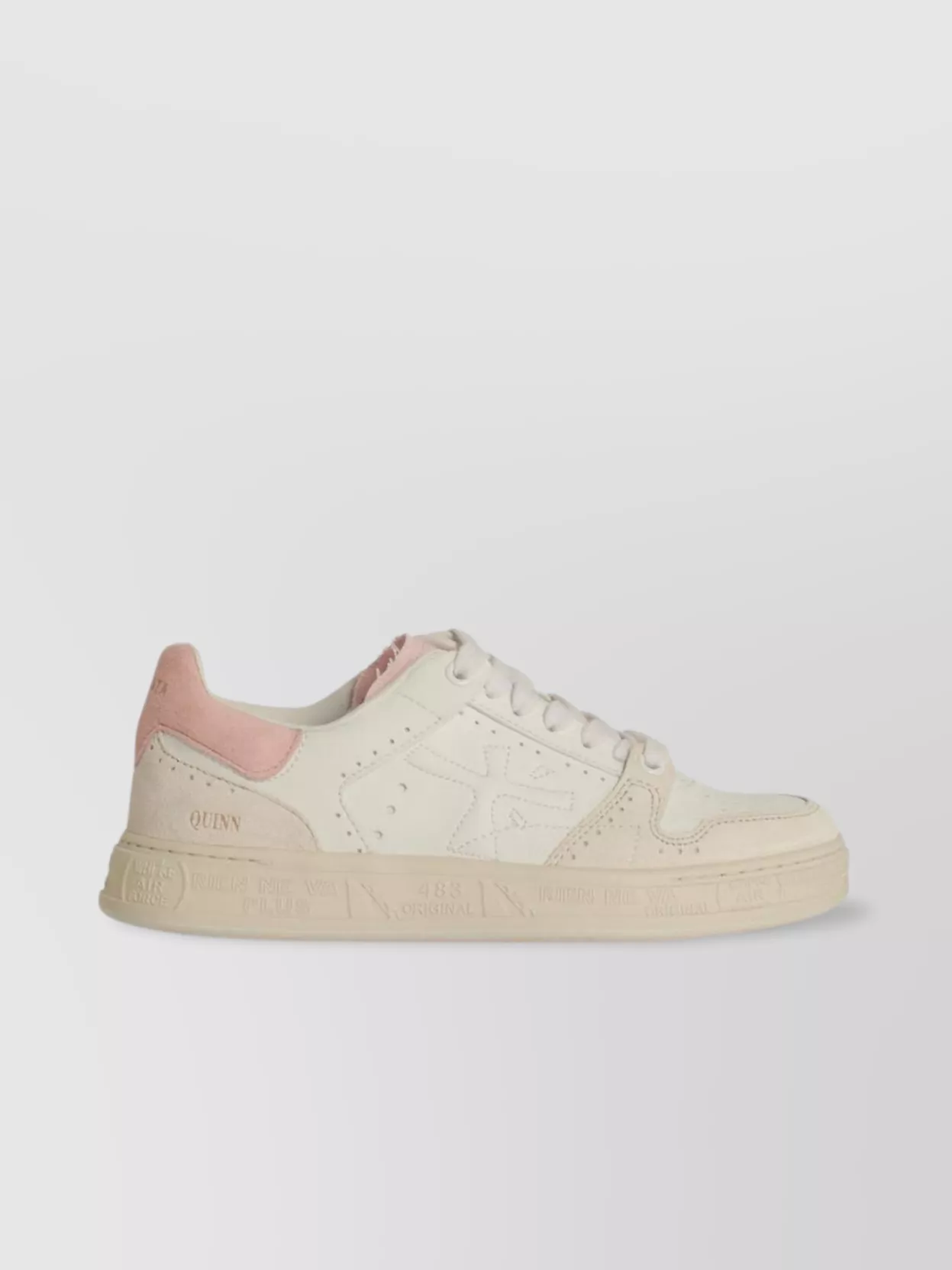Premiata 'Quindd' Sneakers Leather Blanc
