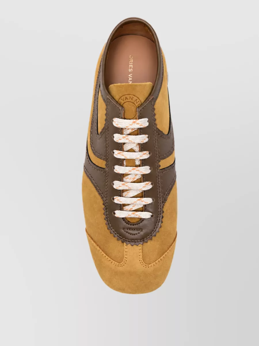 Dries Van Noten Leather Derby Shoes