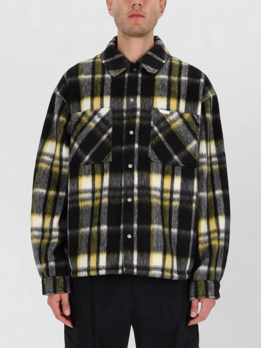 Represent Textured Oversized Shirt Jacket