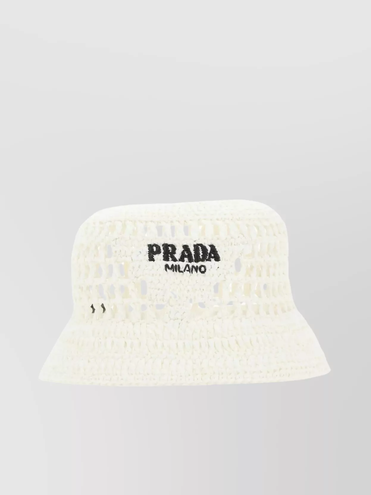 Shop Prada Wide Brim Raffia Hat