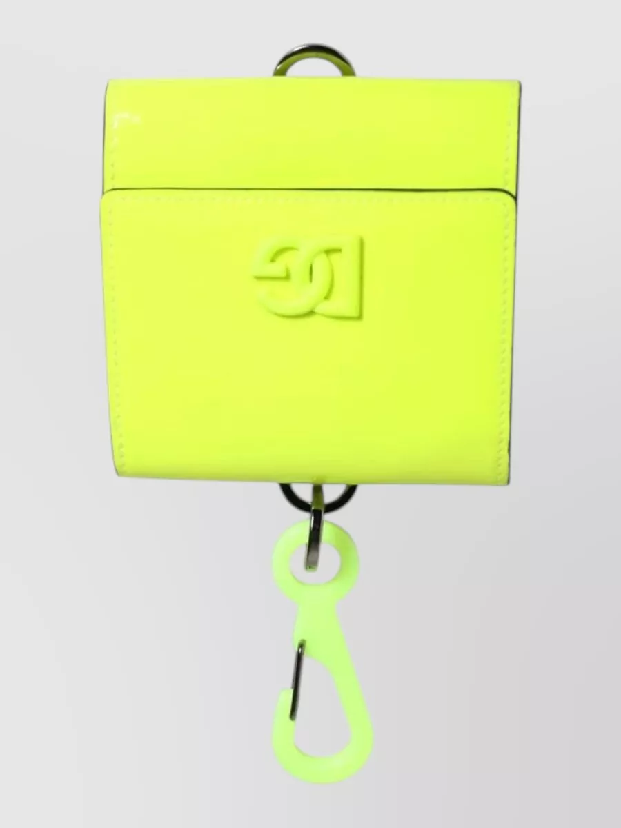 Dolce&Gabbana leather neck strap cardholder