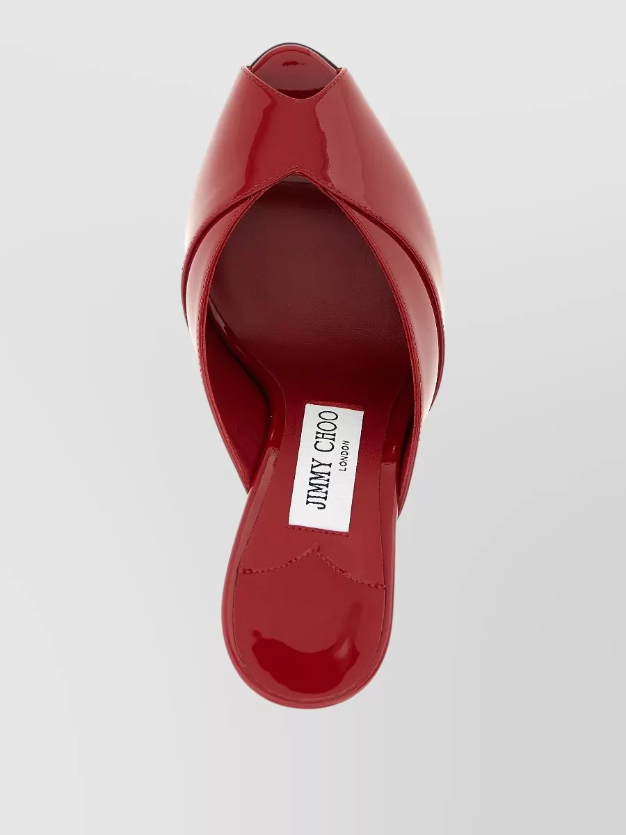 Jimmy Choo Brigitte Open Toe Patent Sandals Design