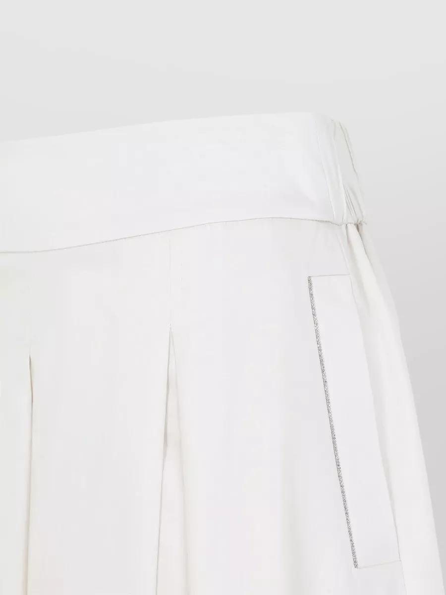Peserico Cotton Midi Skirt A Line Silhouette