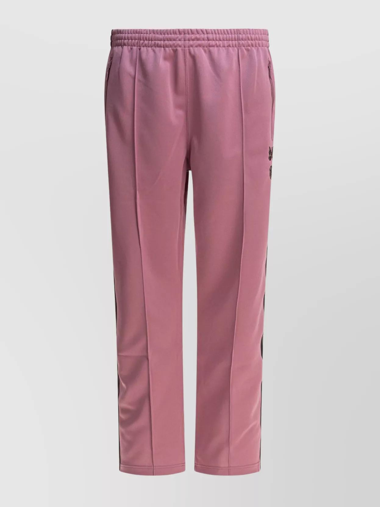 Shop Needles Waistband Trousers With Side Stripes And Zip Pocket