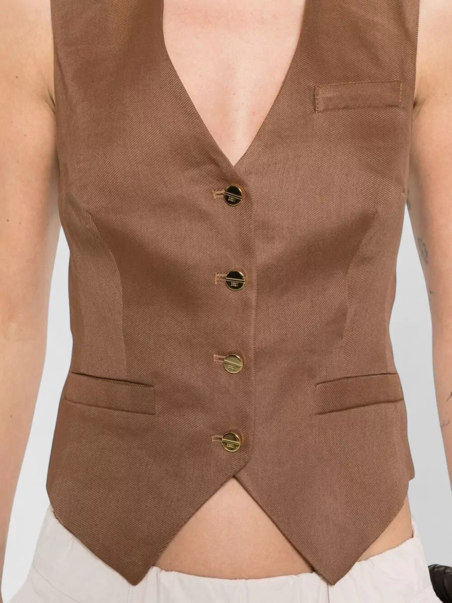 Elisabetta Franchi V-Neck Vest