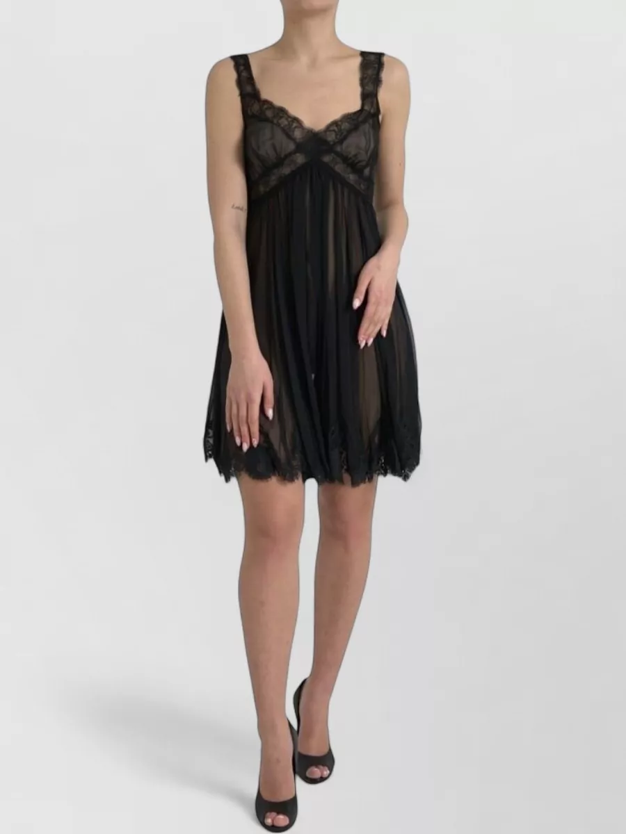 Dolce&Gabbana silk mini nightdress