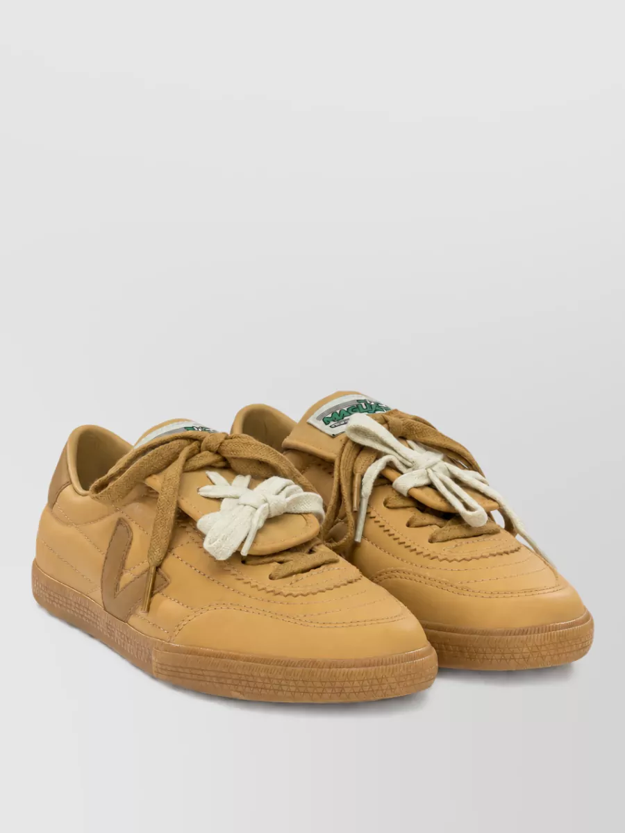 Veja leather low-top sneakers