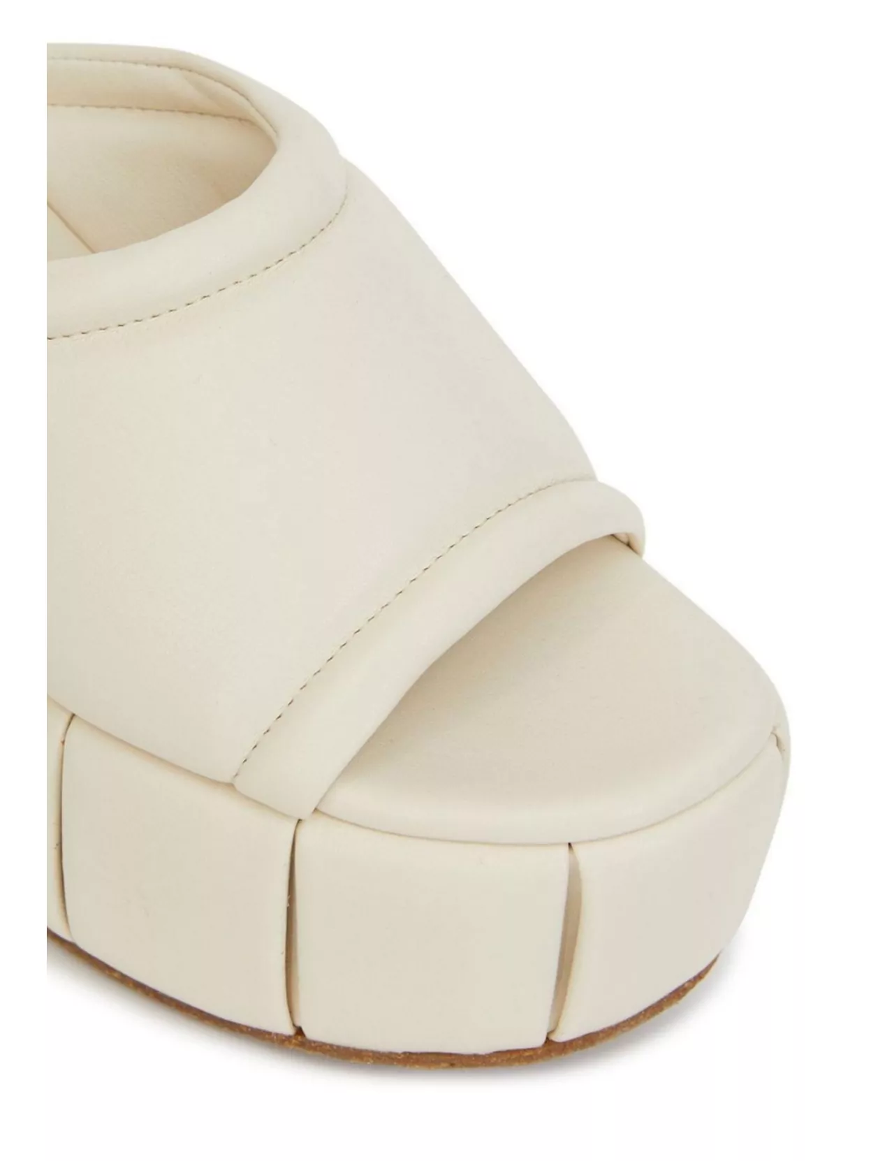 Themoirè Cassiope Sandals Faux Leather Wedge Sole
