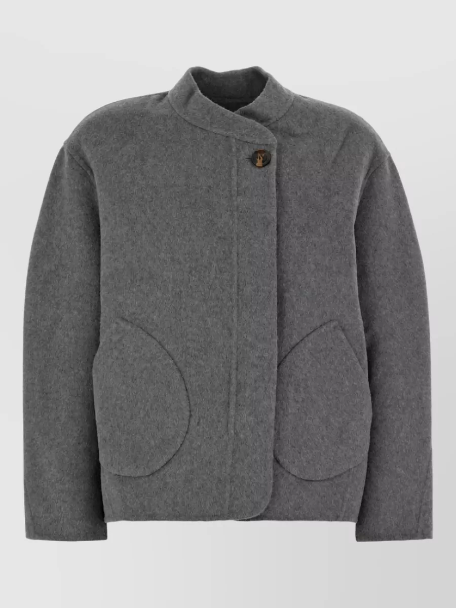Soeur wool fitted jacket