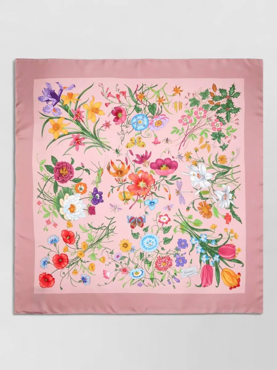 Gucci Silk Twill Scarf