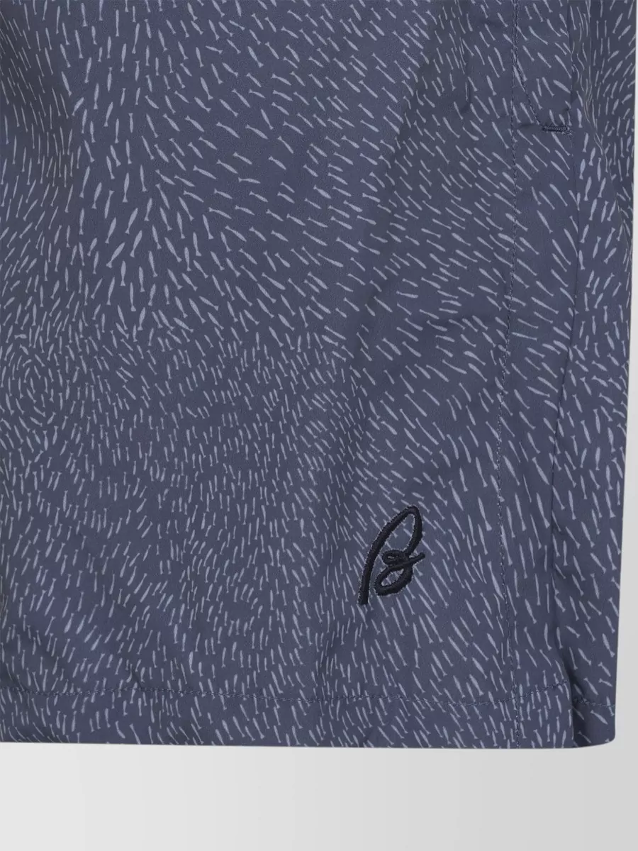 Brioni Printed Swim Shorts