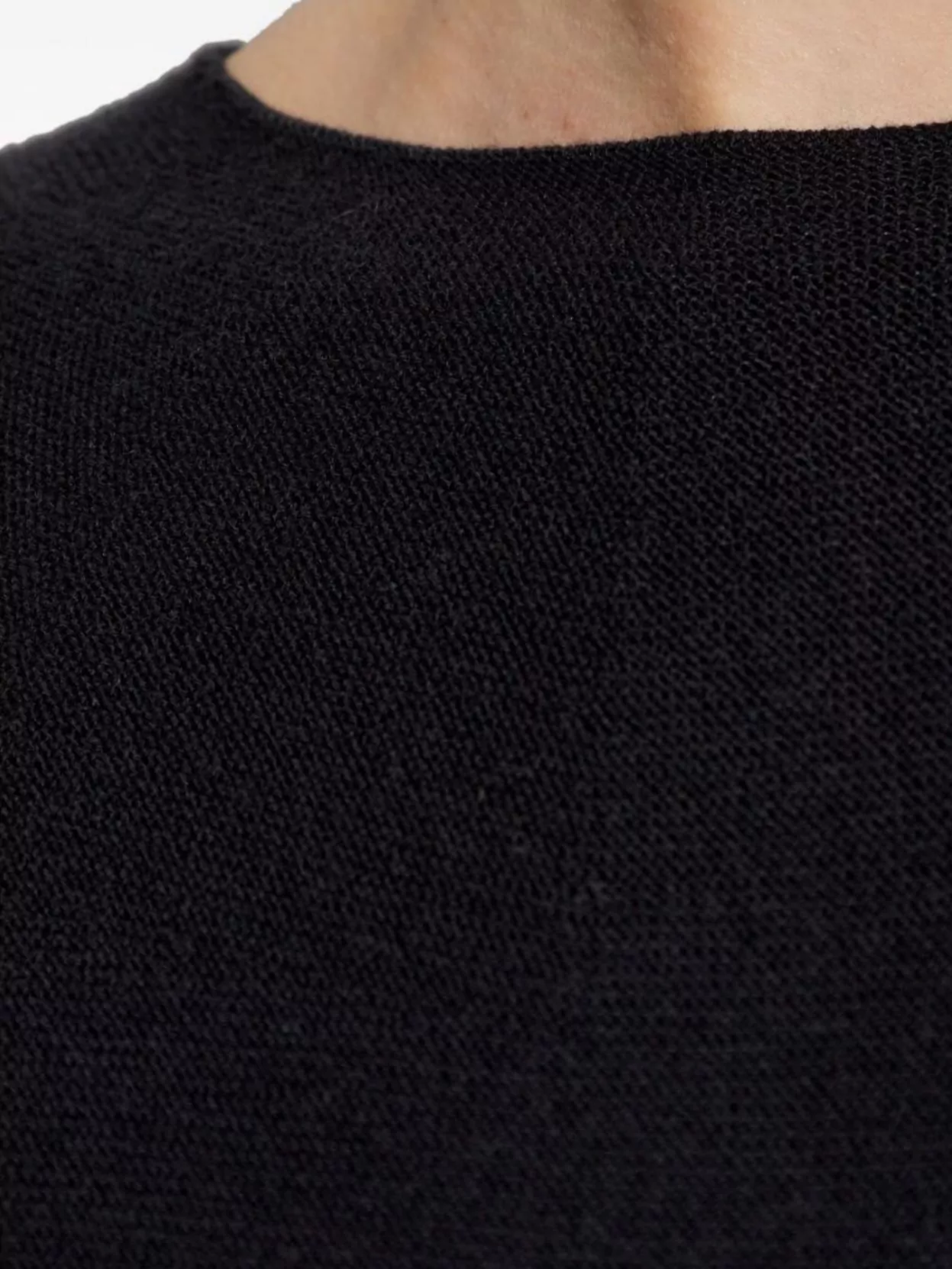 Emporio Armani Cotton Blend Knitted Top