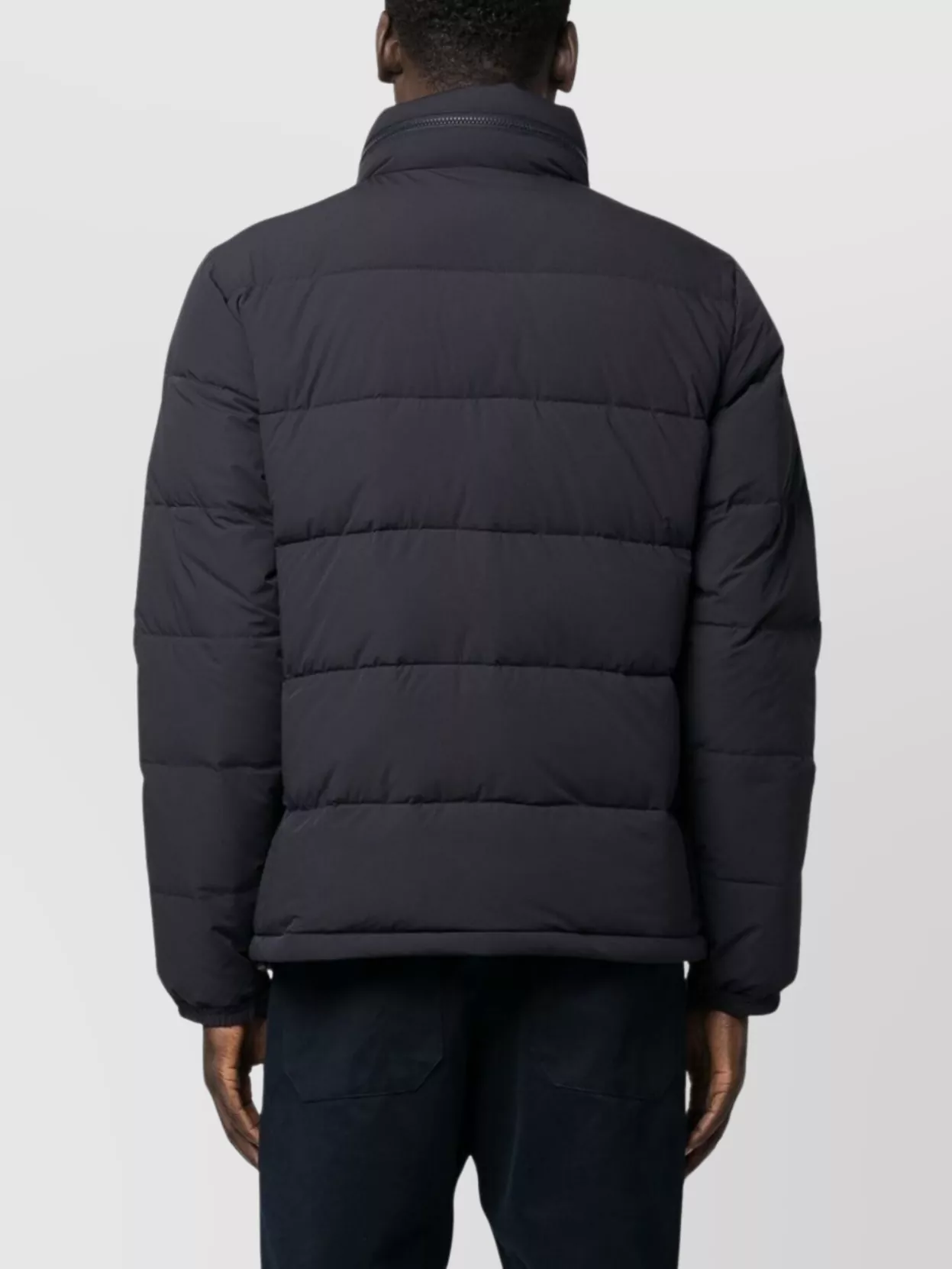 Aspesi Quilted Jacket With High Collar And Pockets
