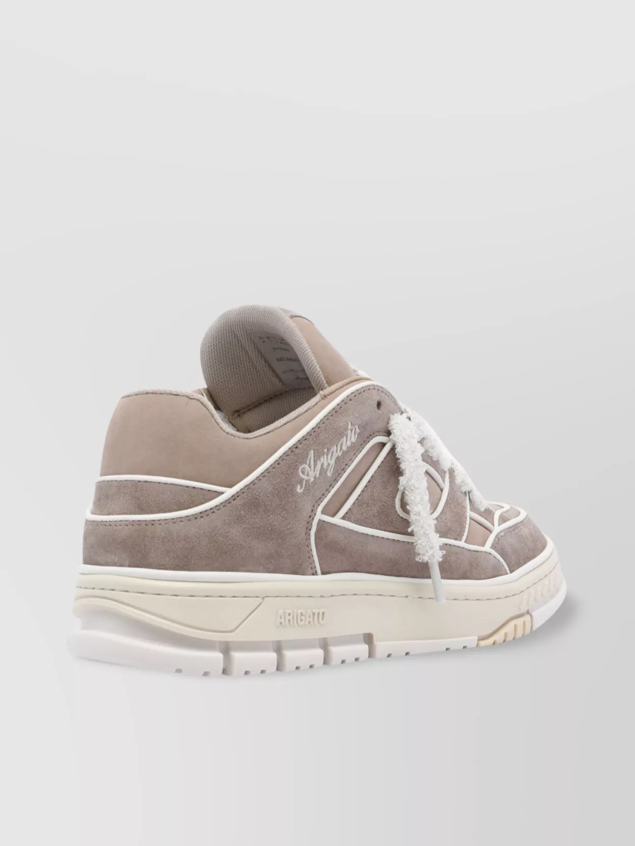 Axel Arigato Area Lo Piping Suede Low Top Sneakers