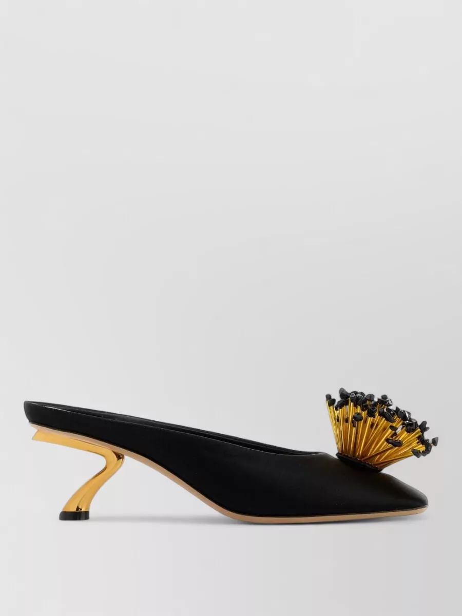 Ferragamo Satin Mules