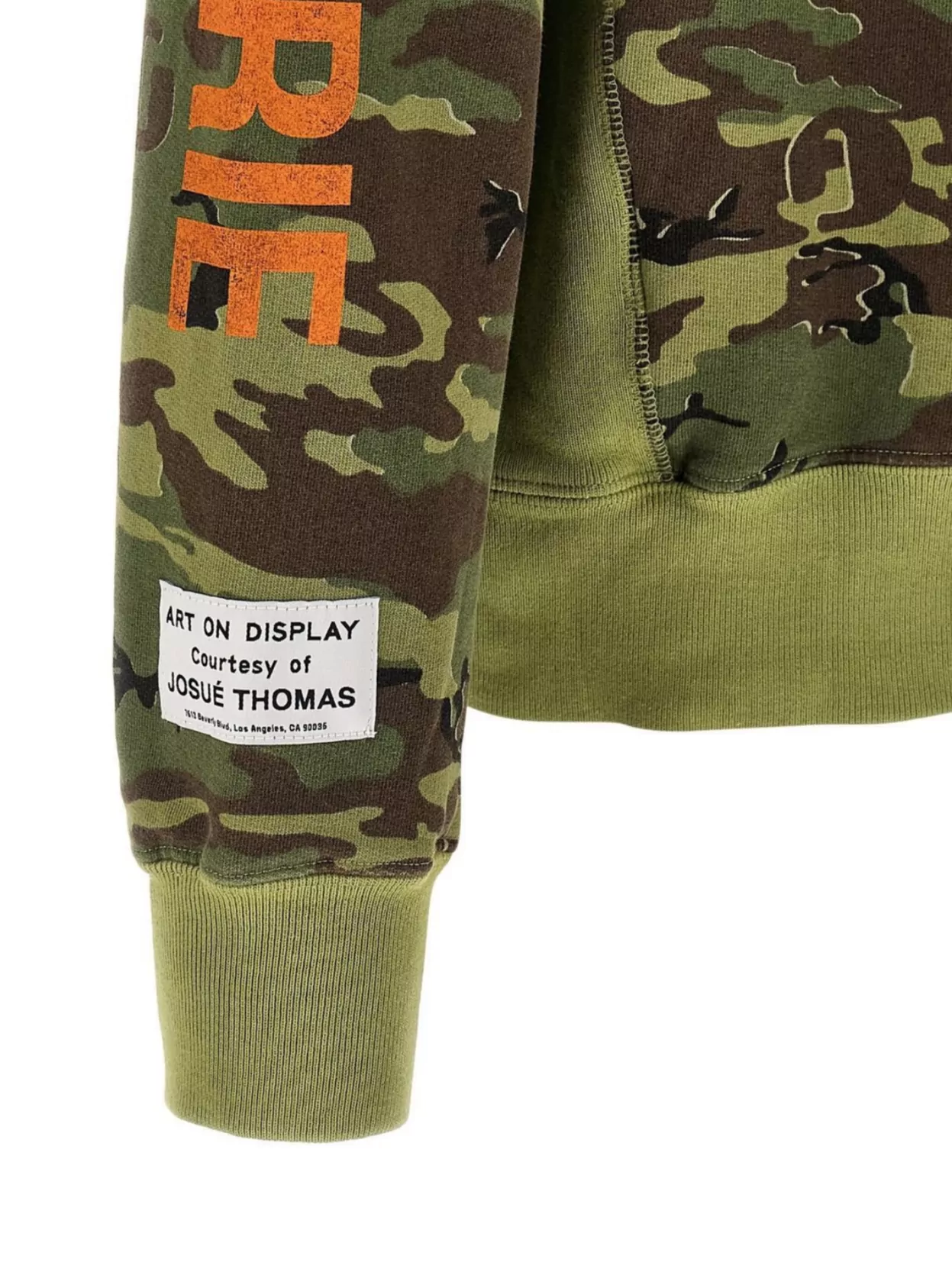 Gallery Dept. Camouflage Hoodie Graphic Print