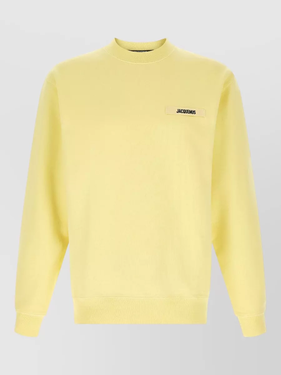 Jacquemus Cotton Relaxed-Fit Crew-Neck Sweatshirt