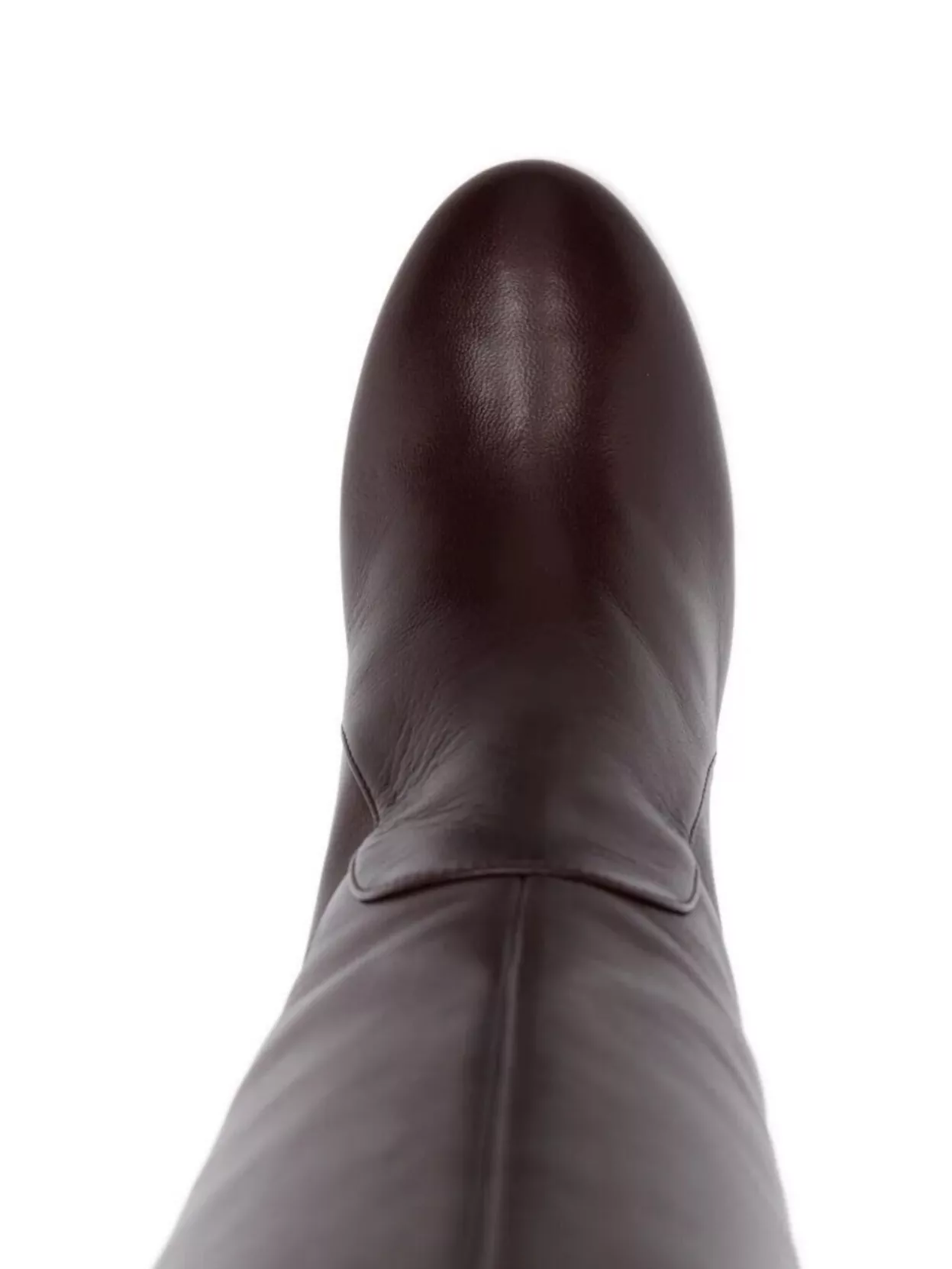 Stuart Weitzman Over-the-knee Block Heel Almond Toe Boots In Brown