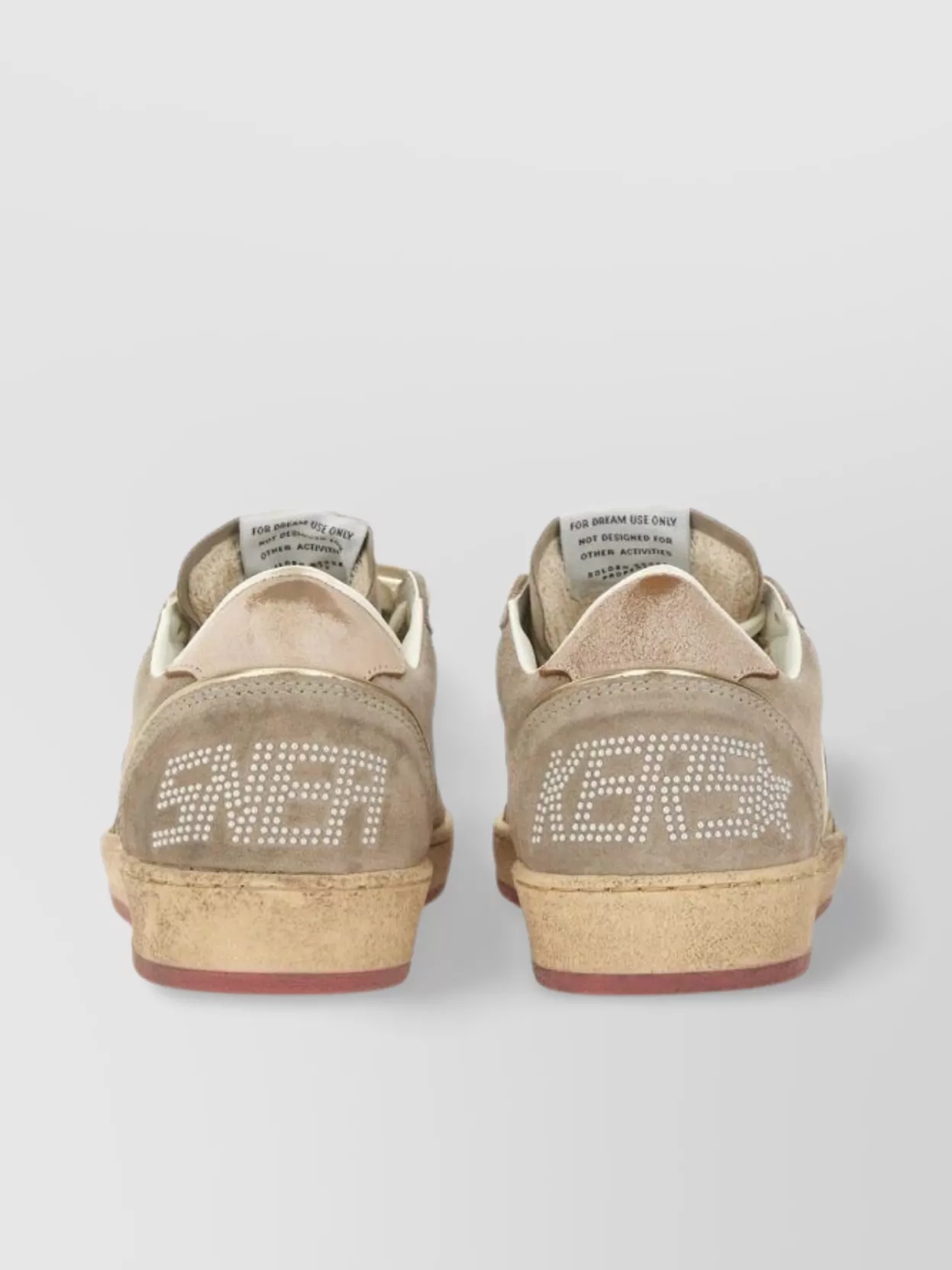 Golden Goose Star Patch Perforated Toe Contrast Sole Sneakers