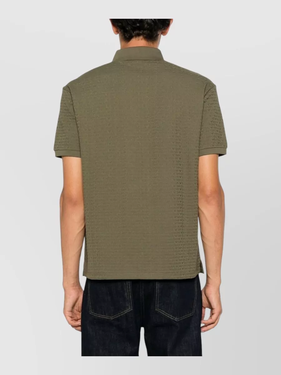 Emporio Armani Cotton Short-Sleeve Polo Shirt