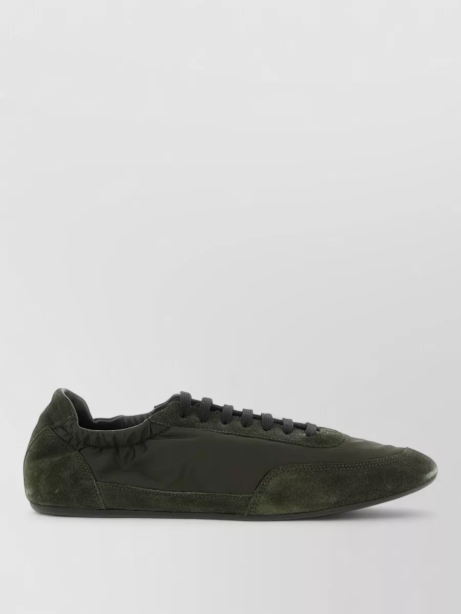 Prada Suede Low-Top Sneakers