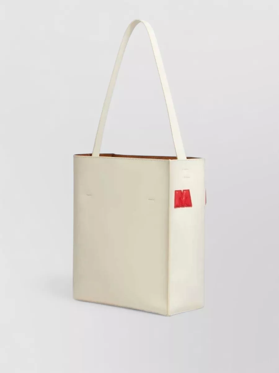 Marni Museo Small Leather Tote Bag