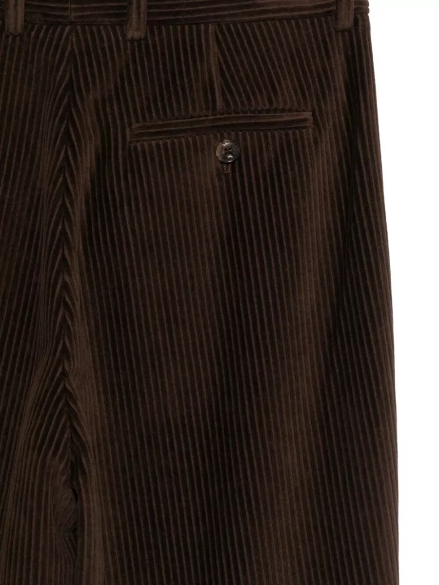 Circolo 1901 Corduroy Straight-Leg Trousers