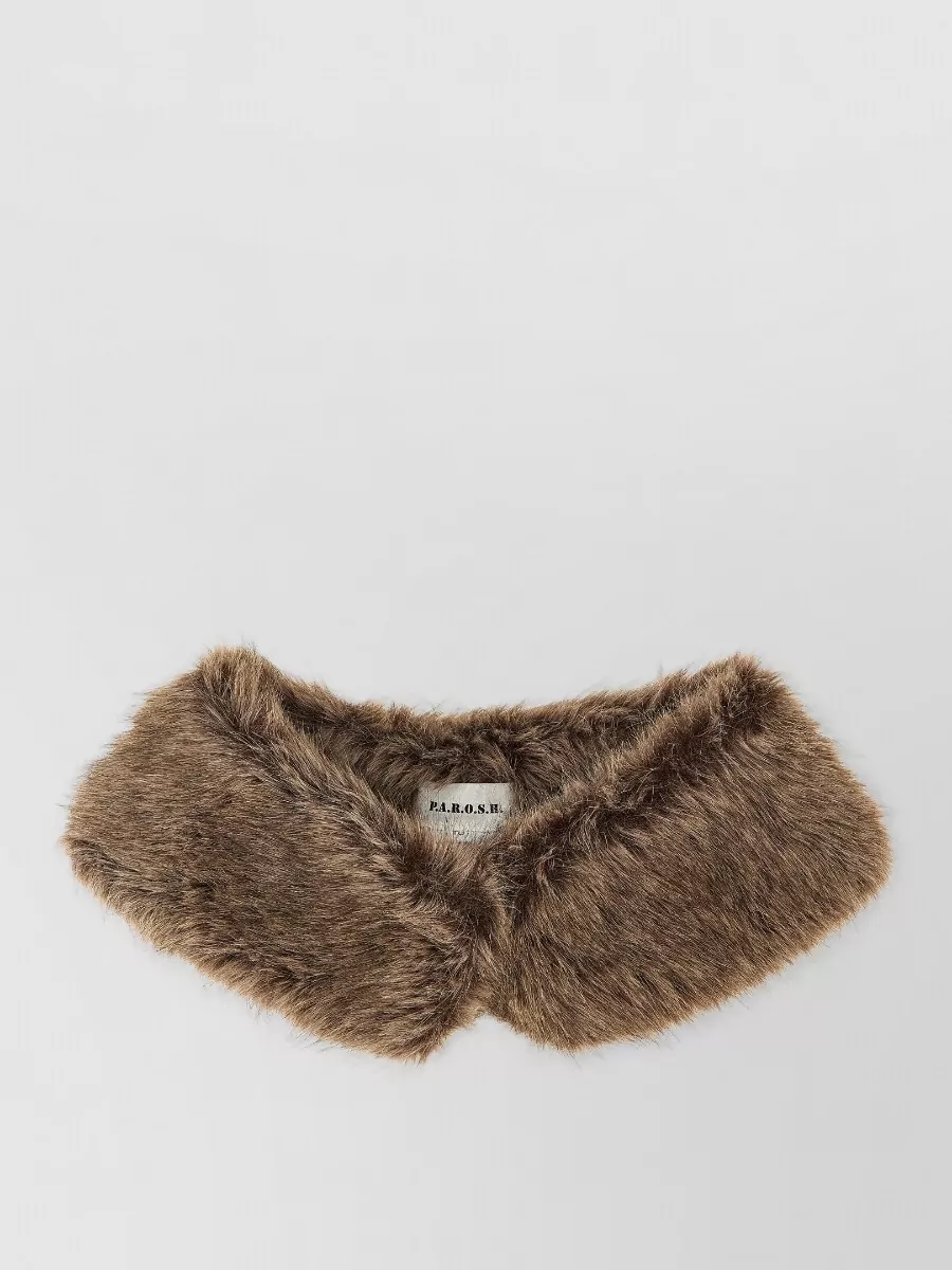 P.a.r.o.s.h. faux fur collar