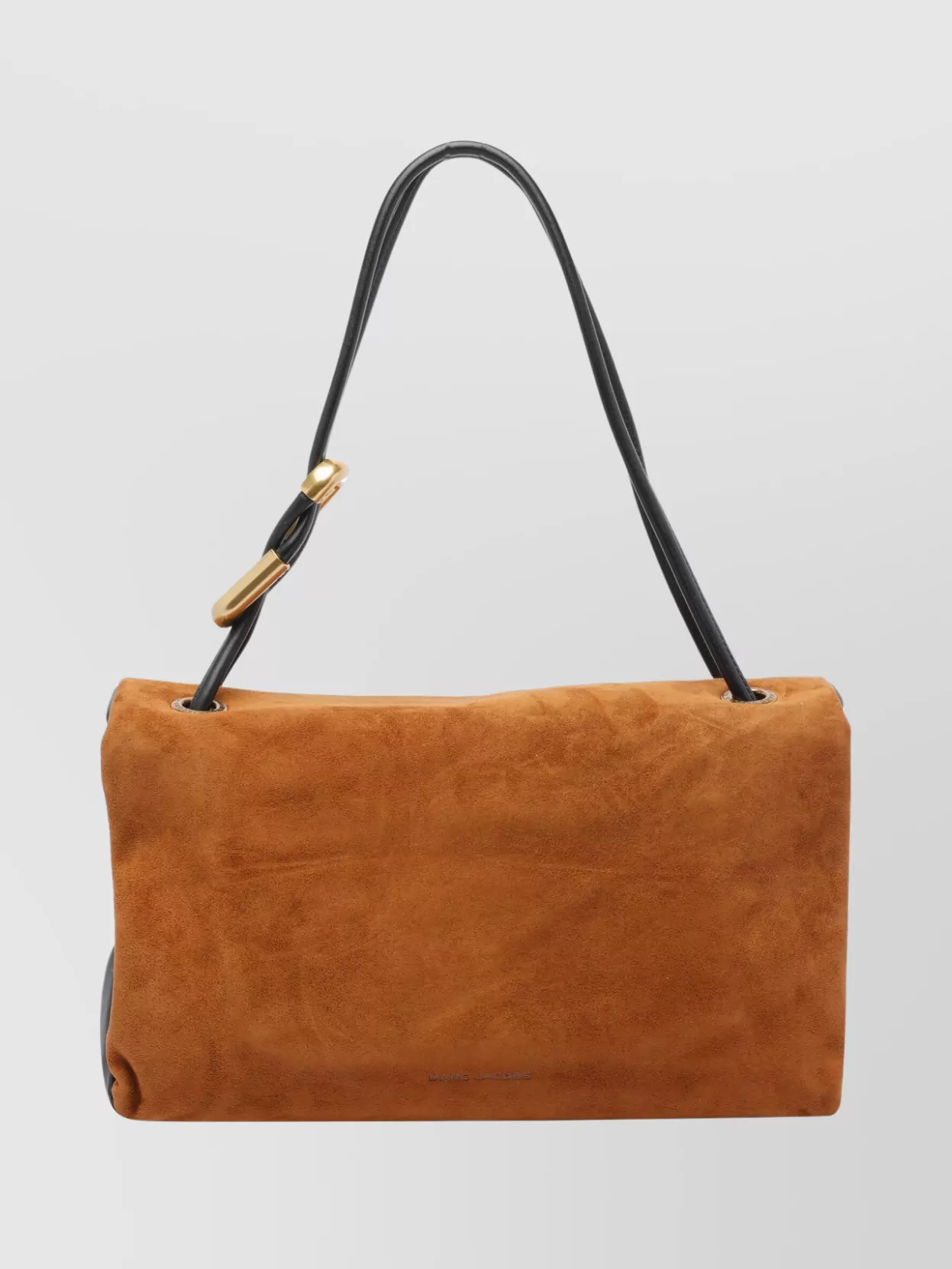 Marc Jacobs The Large Dual Suede Shoulder Bag In Brown