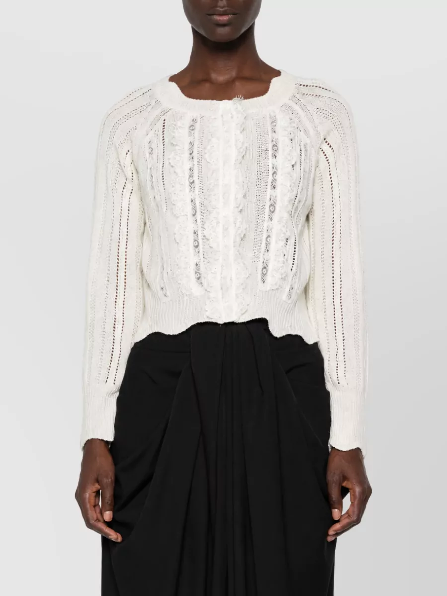Ermanno Scervino Wool Cardigan