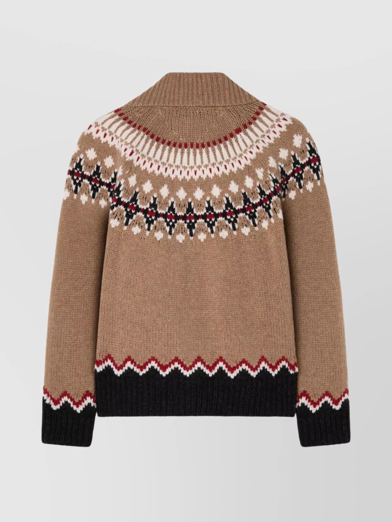 Alanui Winter Knit Jacket Multicolor Pattern