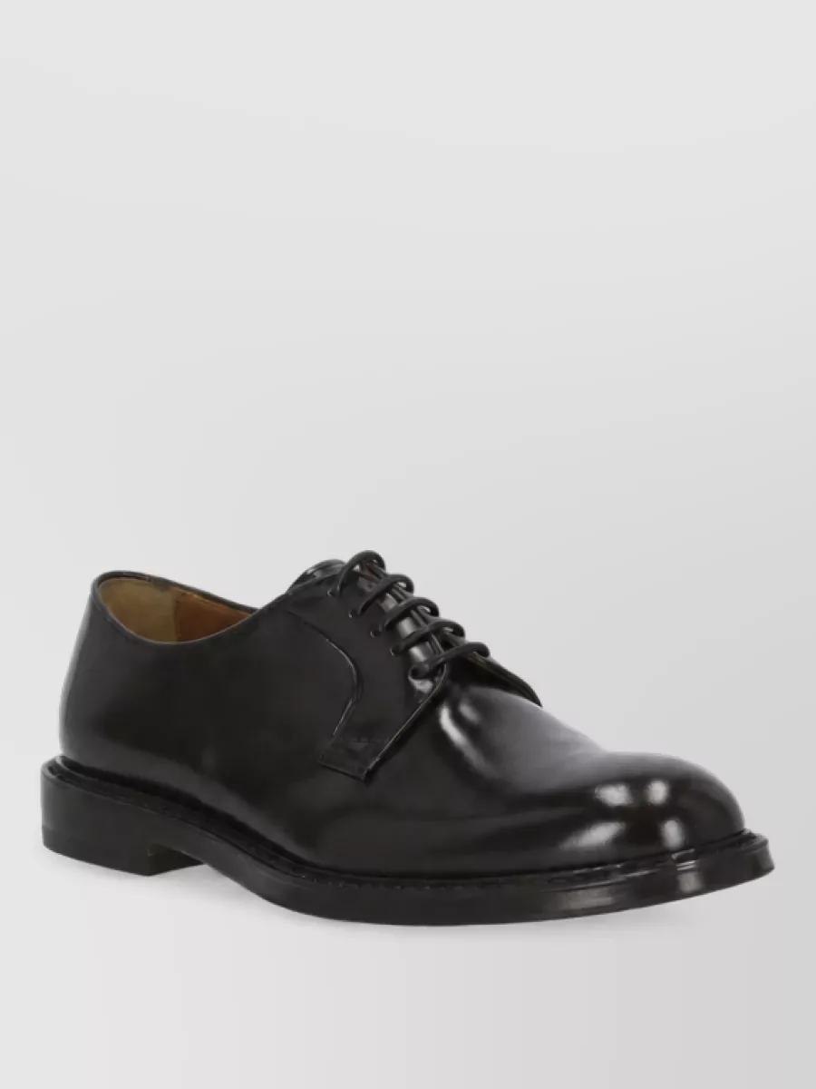 Doucal's Leather Derby Shoes