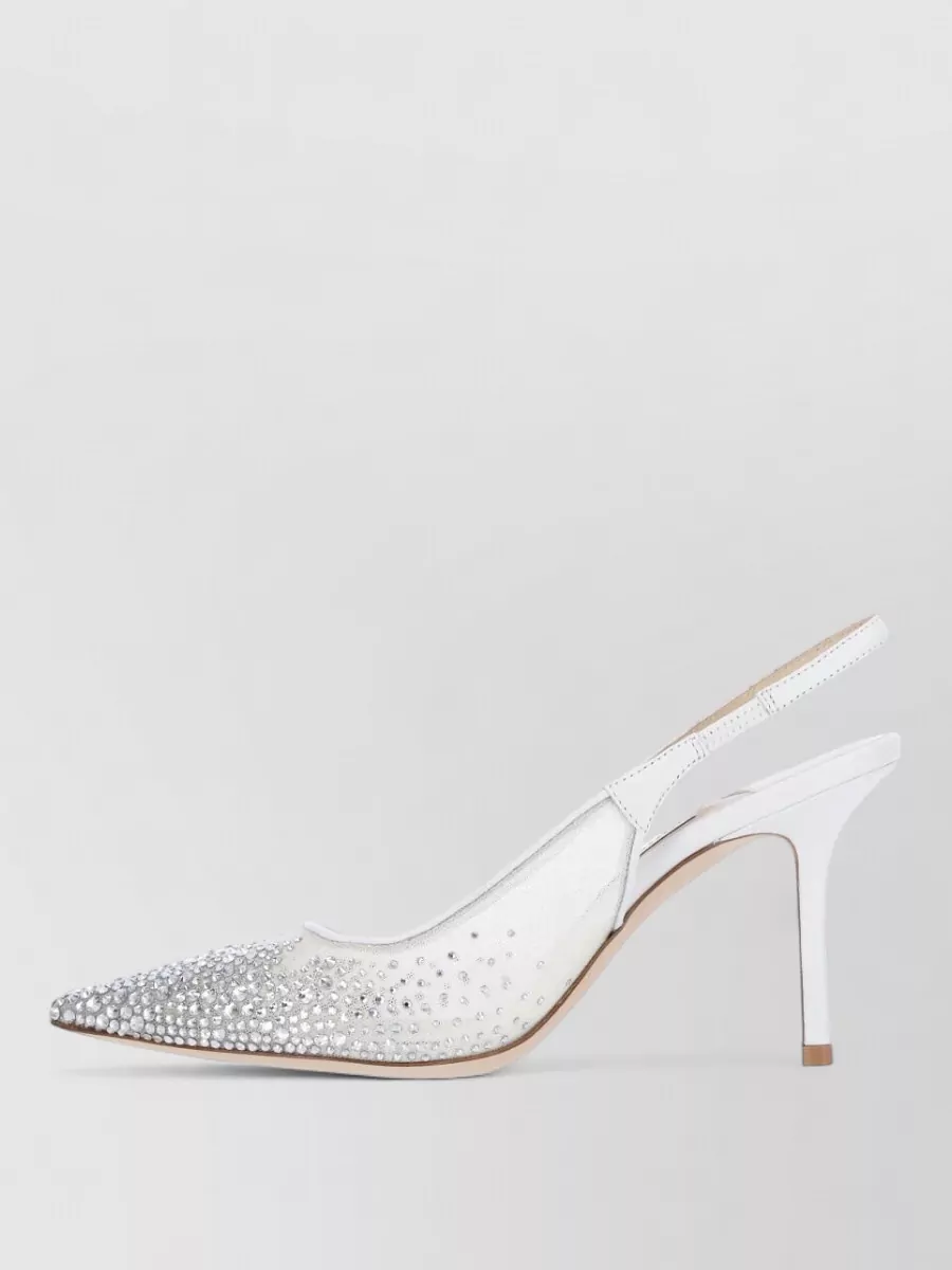Jimmy Choo Crystal-Embellished Pumps