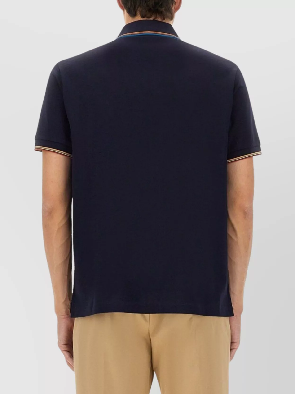 Paul Smith Zippered Cotton Polo Shirt