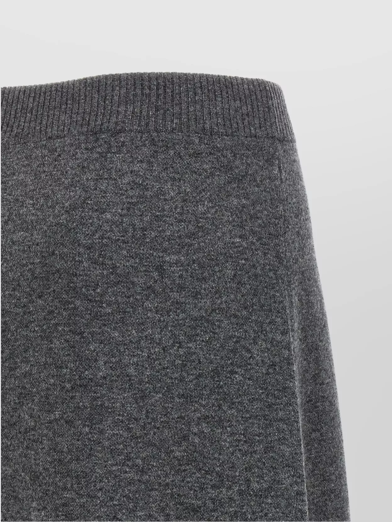Brunello Cucinelli Cashmere Skirt Elastic Waistband