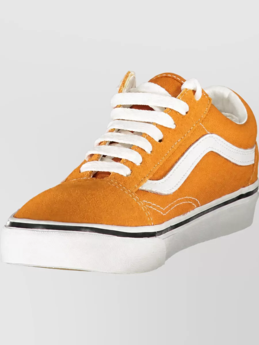 Vans Leather Lace-Up Sneakers