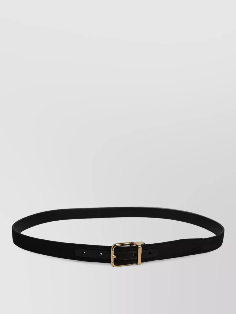 Dolce&Gabbana leather canvas belt