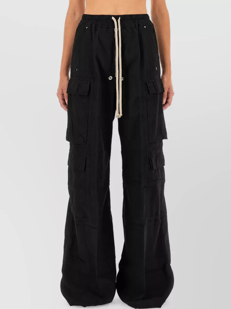 Rick Owens Drkshdw Cotton Cargo Pants