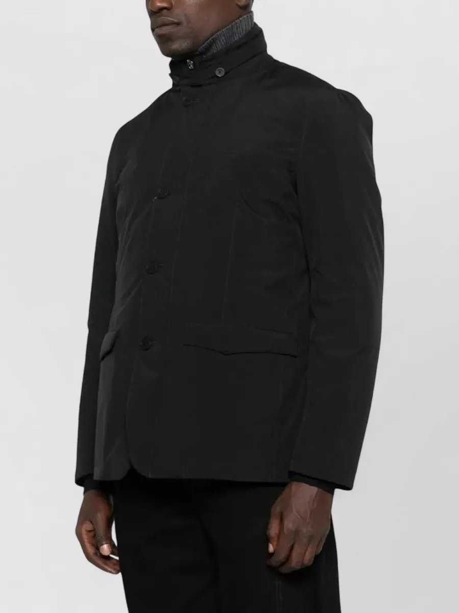 Herno Down Single-Breasted Coat