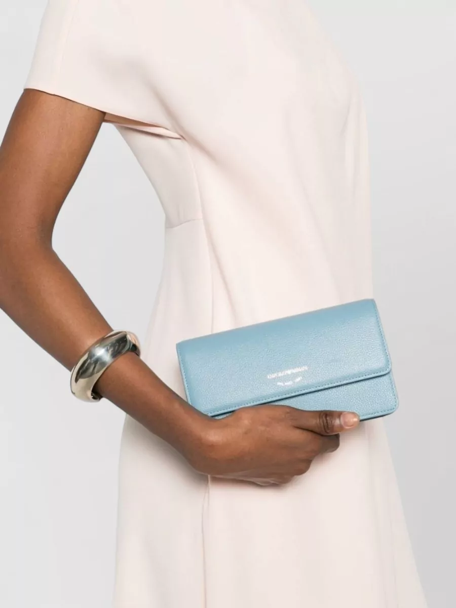 Emporio Armani Leather Chain Wallet