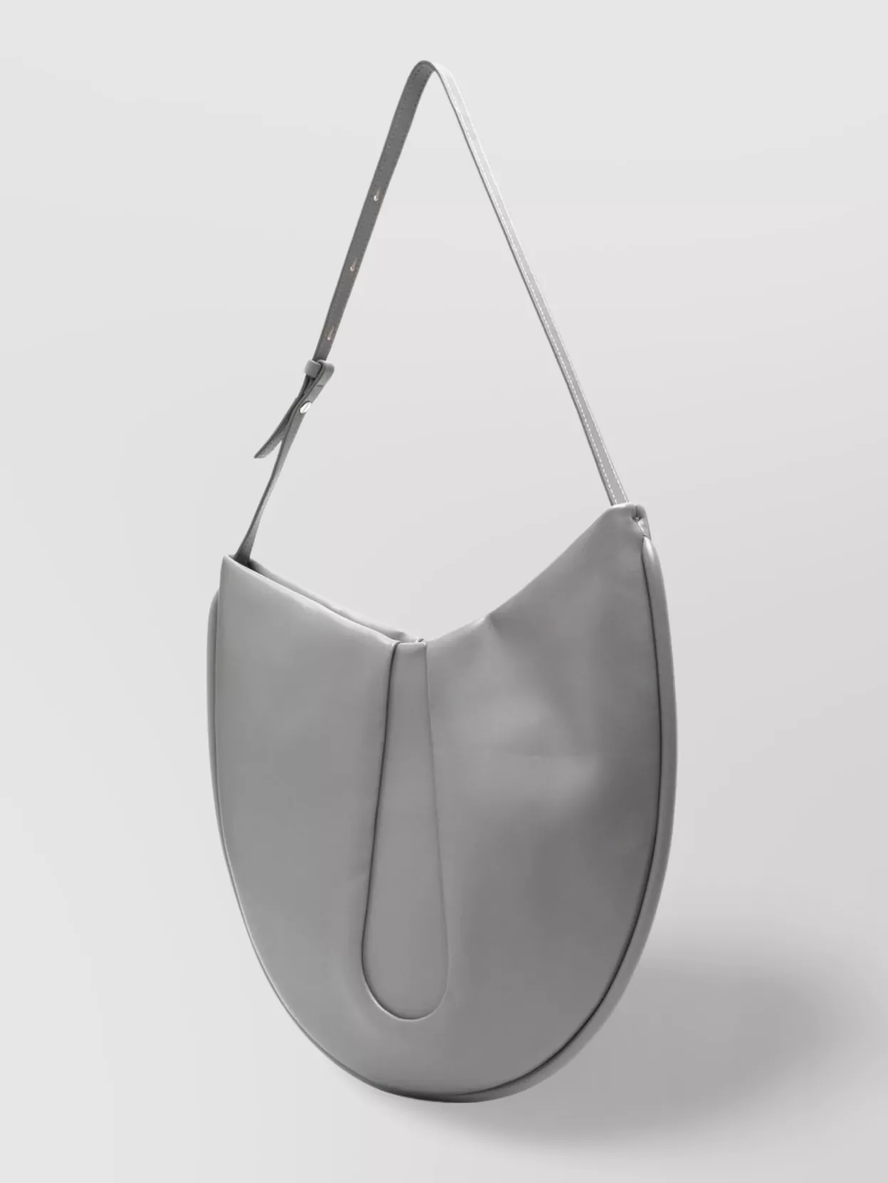 Themoirè Tike Recycled Polyurethane Shoulder Bag With Adjustable Strap