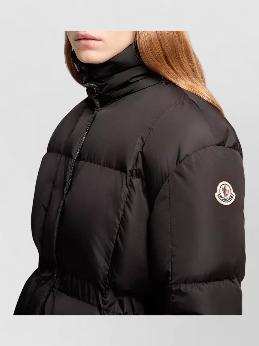 Moncler Down Hooded Short Puffer Jacket