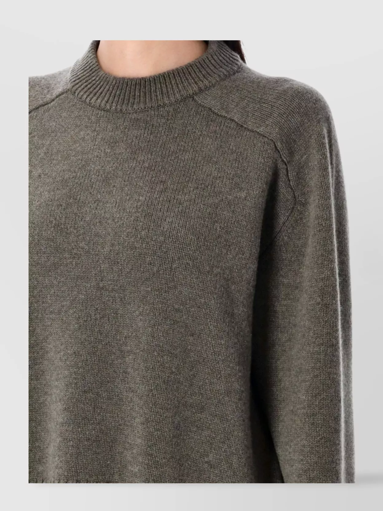 Soeur Crew Neck Wool Knit Sweater