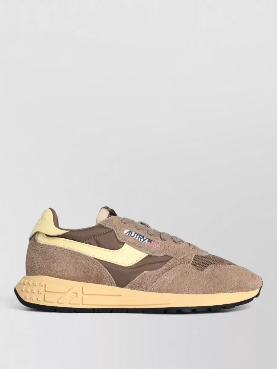 Autry Reelwind Low Suede Panels Rubber Sole